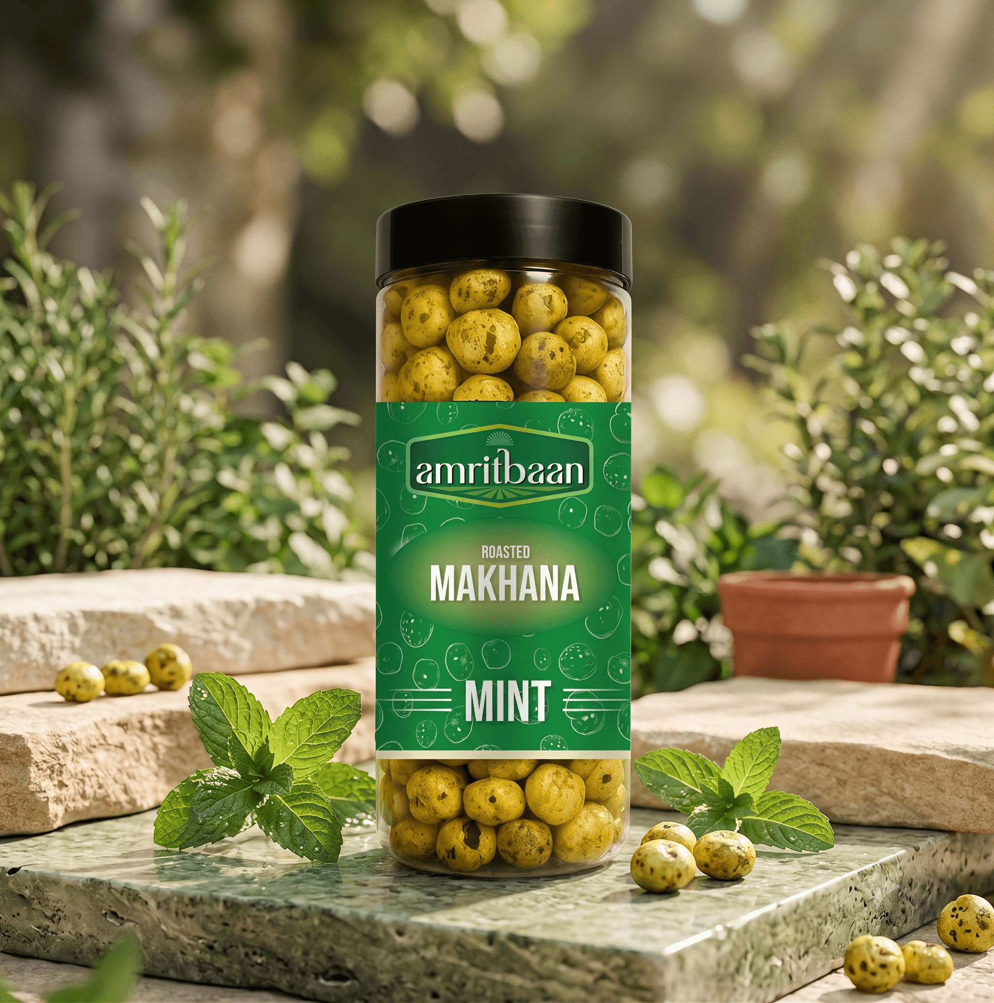 Roasted Makhana – Mint